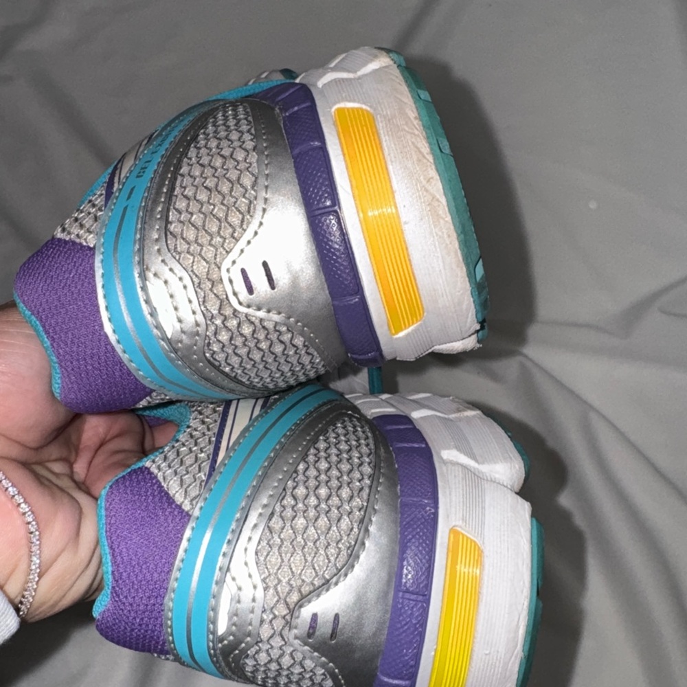ASICS Gel excite 2 women’s Running Shoes - Purple and Blue - Picture 4 of 10